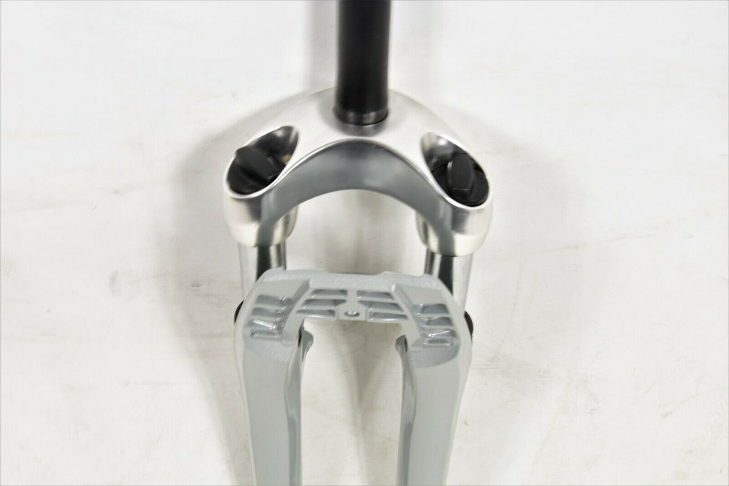 700C DUTCH HYBRID BIKE SUSPENSION FORK GAZELLE 1” STEERER 171MM V BRAKE SILVER