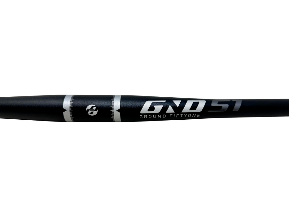 Ghost GND 51 Team 740mm 31.8 mm Alloy Black MTB Flat Handlebars