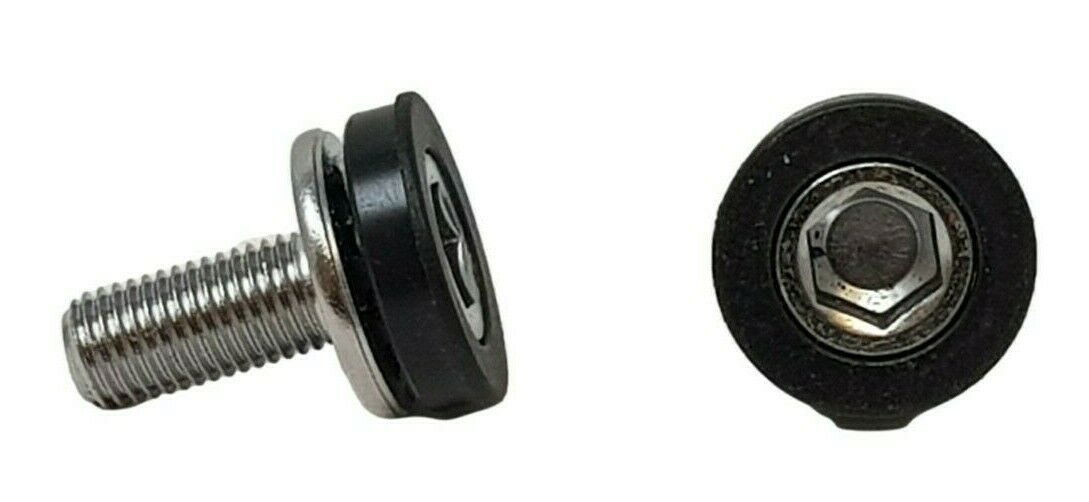 PAIR 8MM COTTERLESS ALLEN HEAD CRANK BOLTS FOR COTTERLESS 3 PIECE TAPER CRANKS