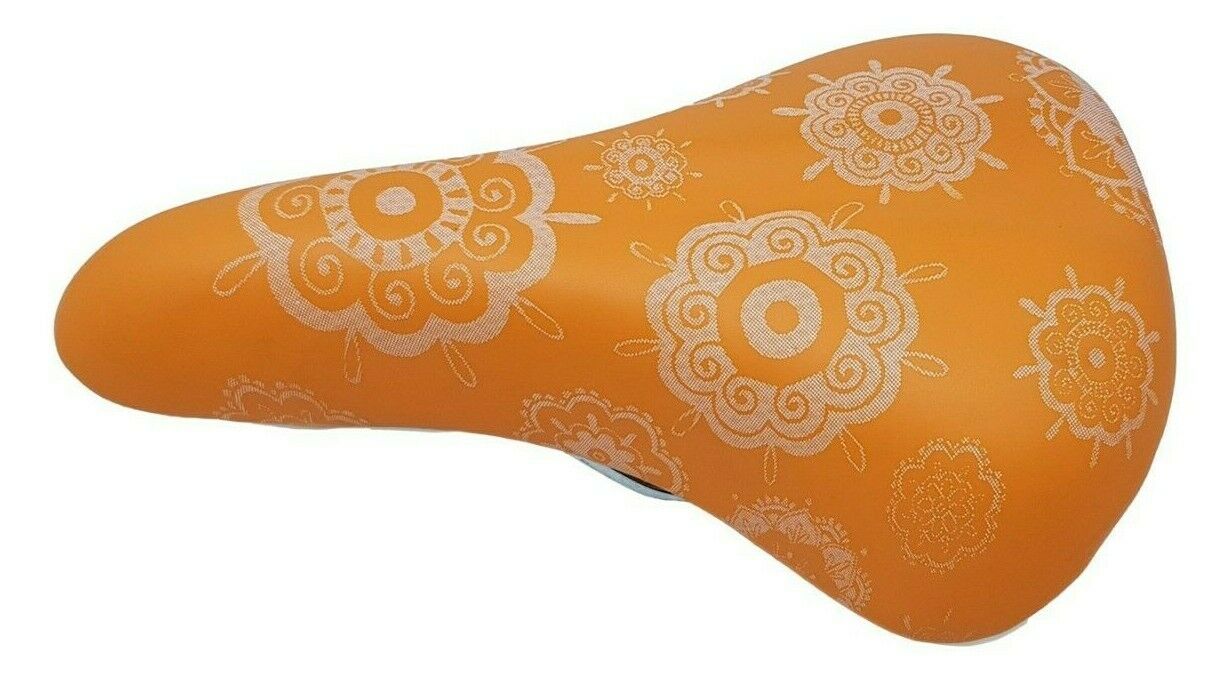 Raleigh Chic 2016 Junior Bike Saddle Orange Comfort Saddle, 20" , 24" Wheel New