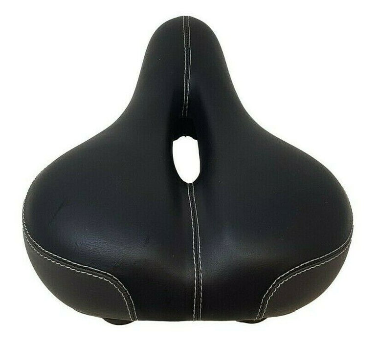 Job Lot Of 12 Wide Adult Black Unisex Mountain Bike Padded Saddles Cycle seats