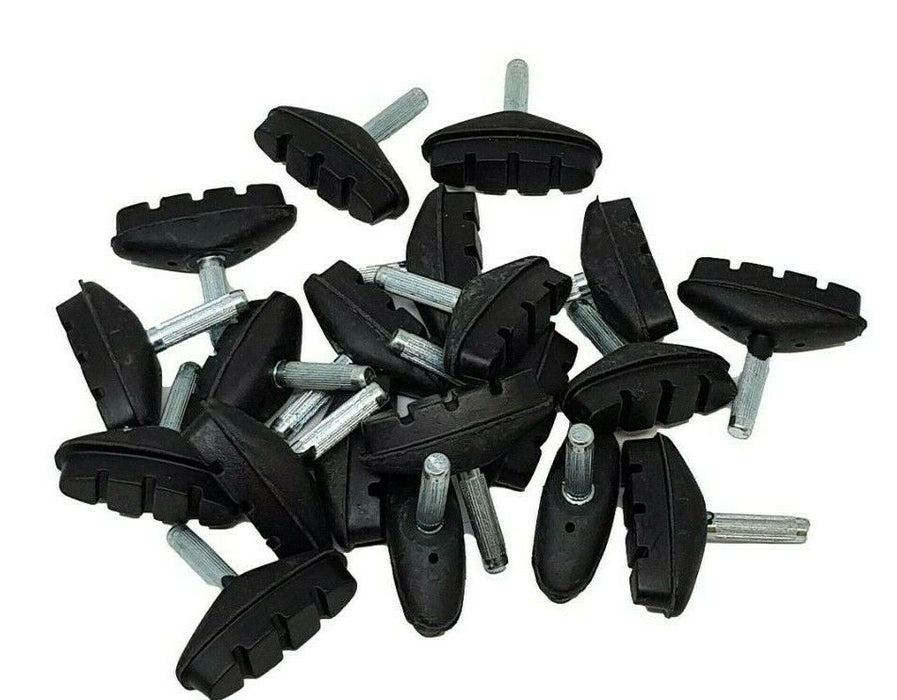 JOB LOT 10 PAIRS (20) 45MM MTB BIKE BRAKE BLOCKS PADS FOR CANTI-LEVER BRAKES