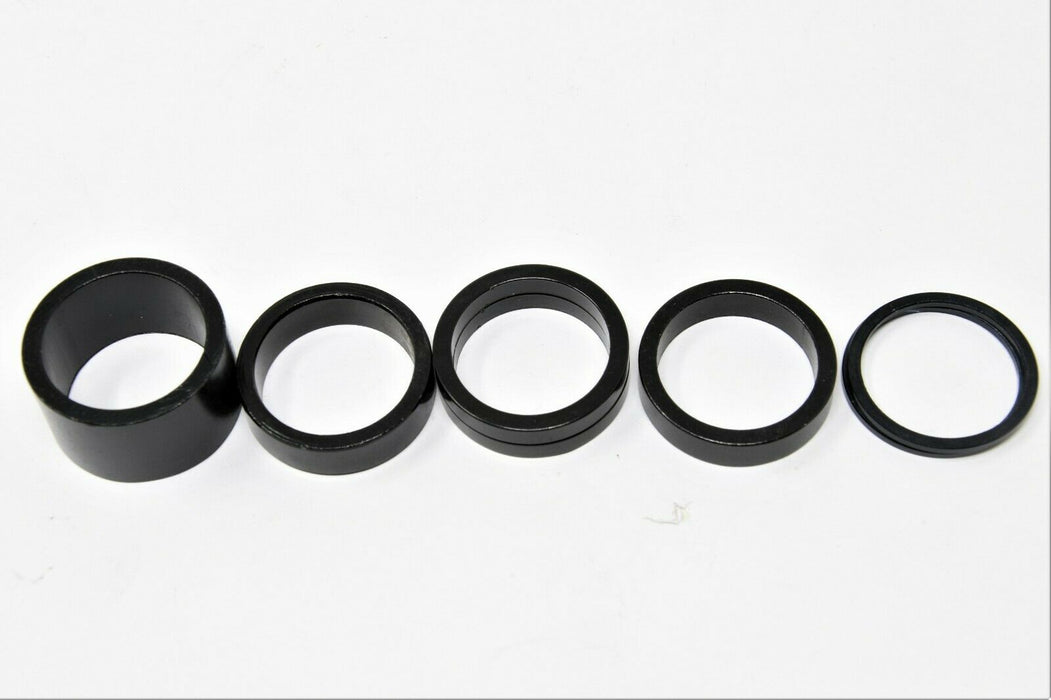 Ahead Headset Spacer Kit 1 1/8" 28.6mm Fork Steerer Various Sizes 20, 10, 7, 5, 2mm