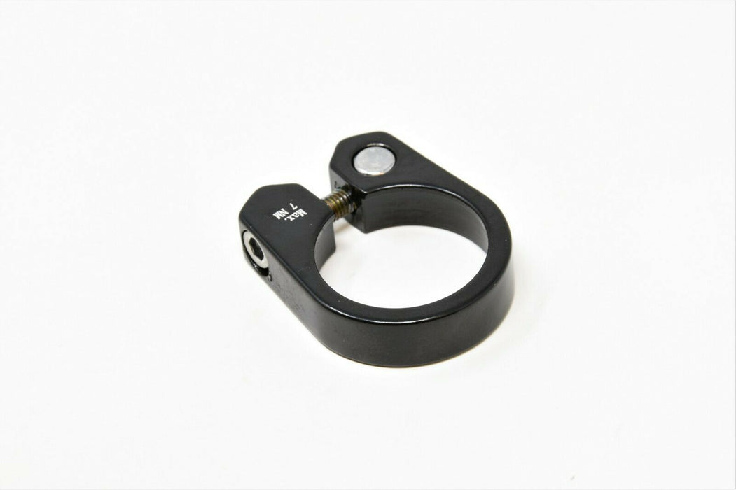 BIKE 31.8 mm ALLOY BLACK SEAT CLAMP MTB ATB BMX FRAMES WITH 27.2 - 29 SEAT TUBE