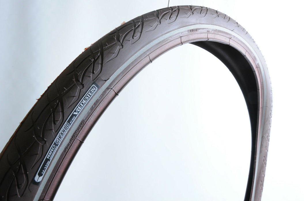 Vredestein Girando Perfect Tyre 700 X 47C, 47 - 622 Brown Dutch Bike Hybrid