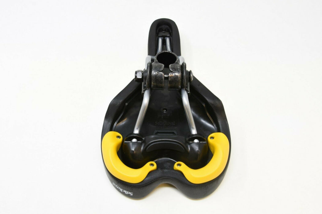 Selle Royal Mtb-any Bike Saddle Nice Quality Black Saddle With Yellow Protection