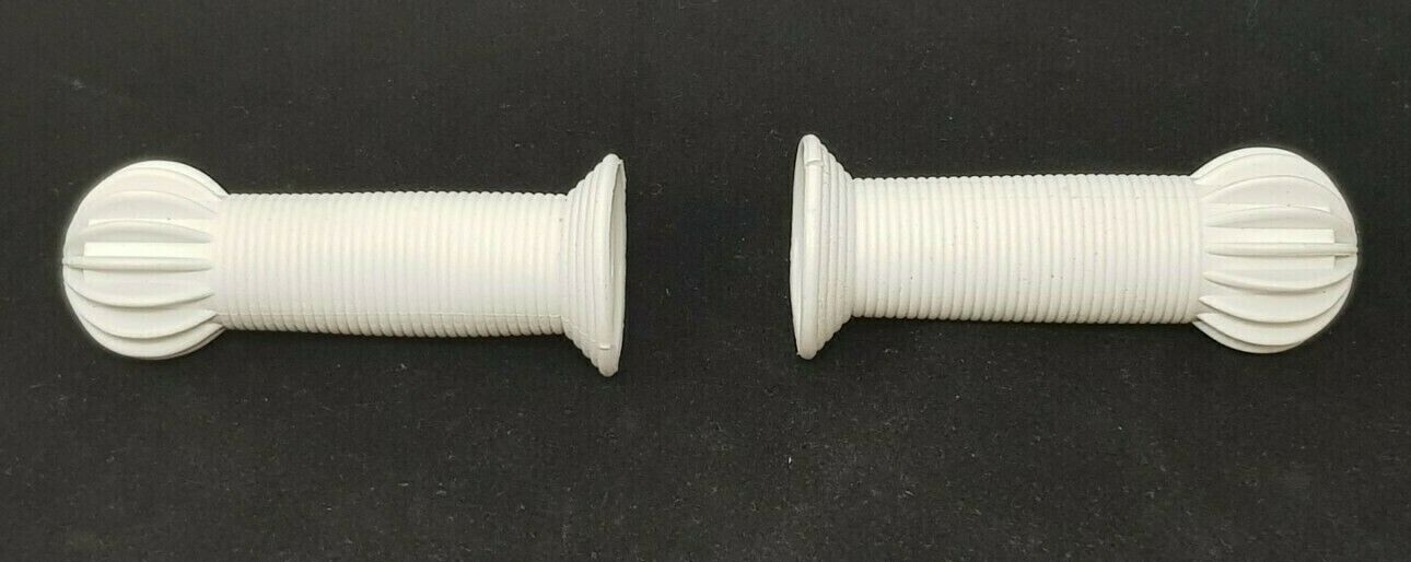 Wholesale Joblot Of 10 X 100mm White Kids Bike Trike Handlebar Grips 22.2mm