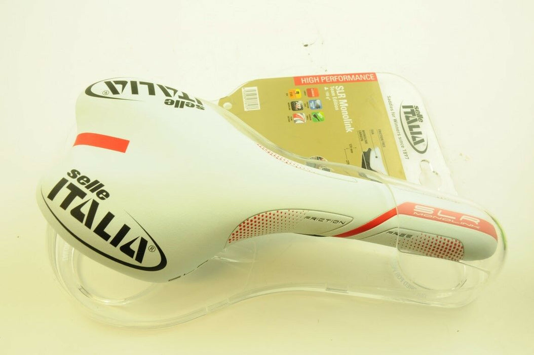 Selle Italia Slr Monolink Team Edition Carbon Saddle White 155 Grams