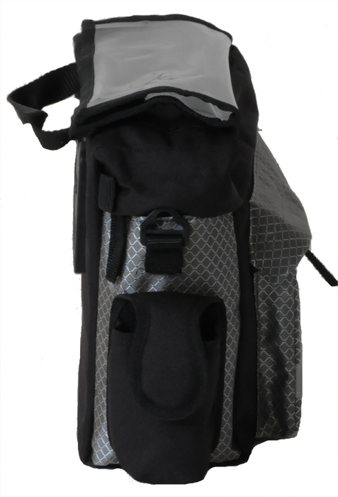 Front Handlebar Reflective Bicycle Bag With Map Holder For MTB and Road Bikes