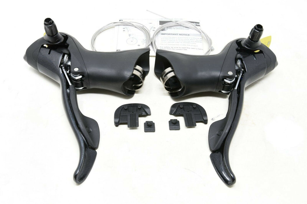 PAIR SHIMANO SORA ST-3500 9 x 2 SPD DOUBLE ROAD BIKE STI SHIFTER LEVERS 50% OFF