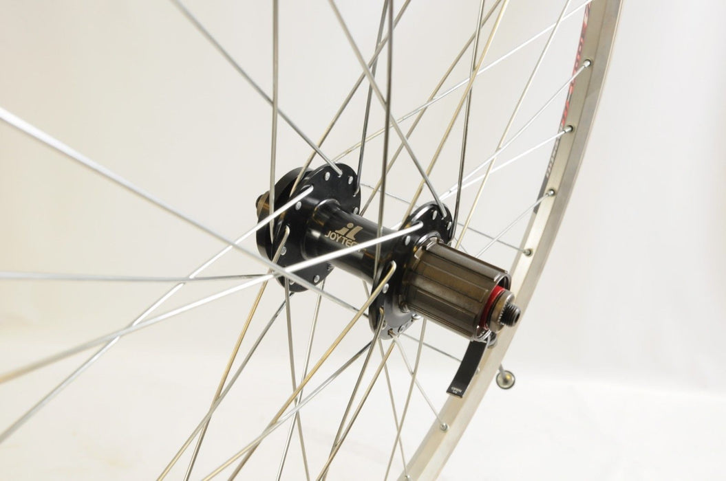 REAR 26” DISC WHEEL DOUBLE WALL ITALIAN RIM (559 - 17) 8 or 9 SPD CASSETTE HUB MALVESTITI VEGA 3000