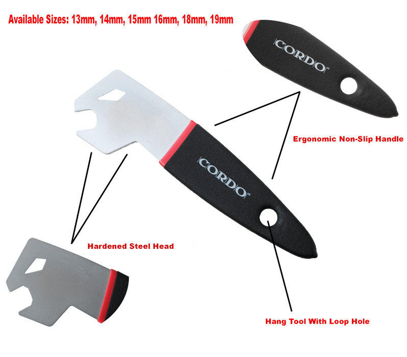 Cordo Professional Workshop Cone Spanner Wrench Axle Bike Cycling Repair Tool