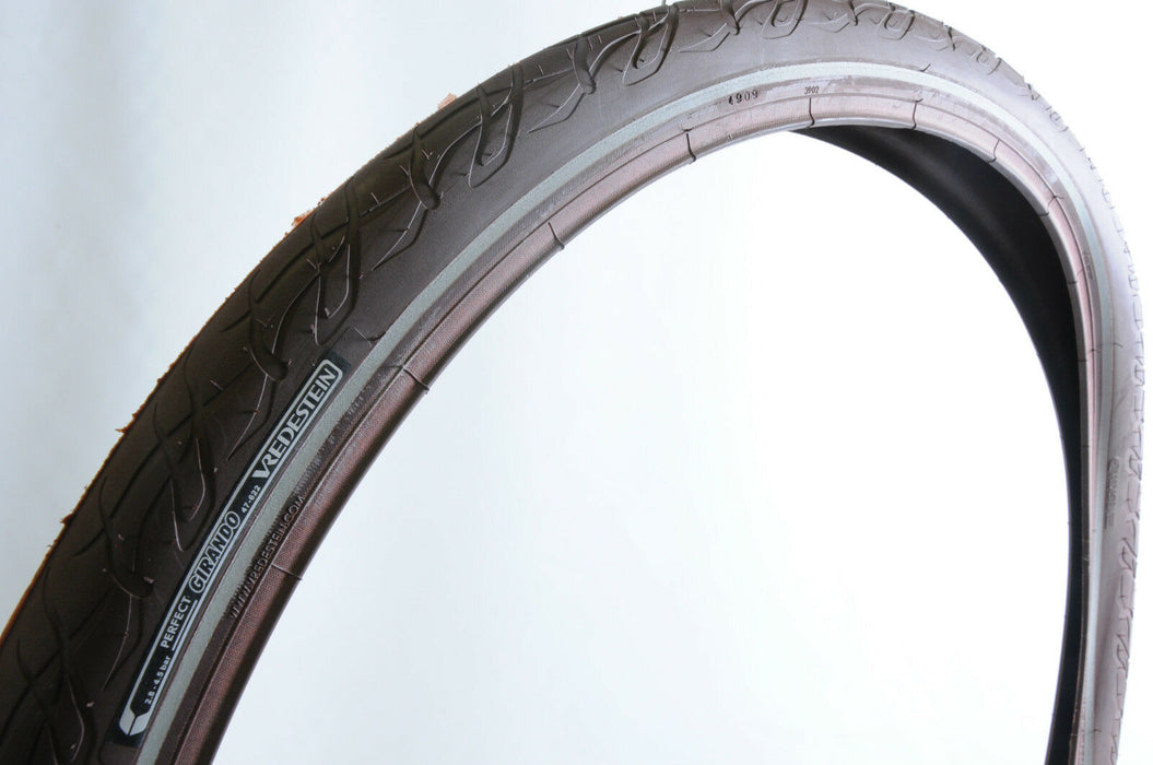 Vredestein Girando Perfect Tyre 700 X 47C, 47 - 622 Brown Dutch Bike Hybrid