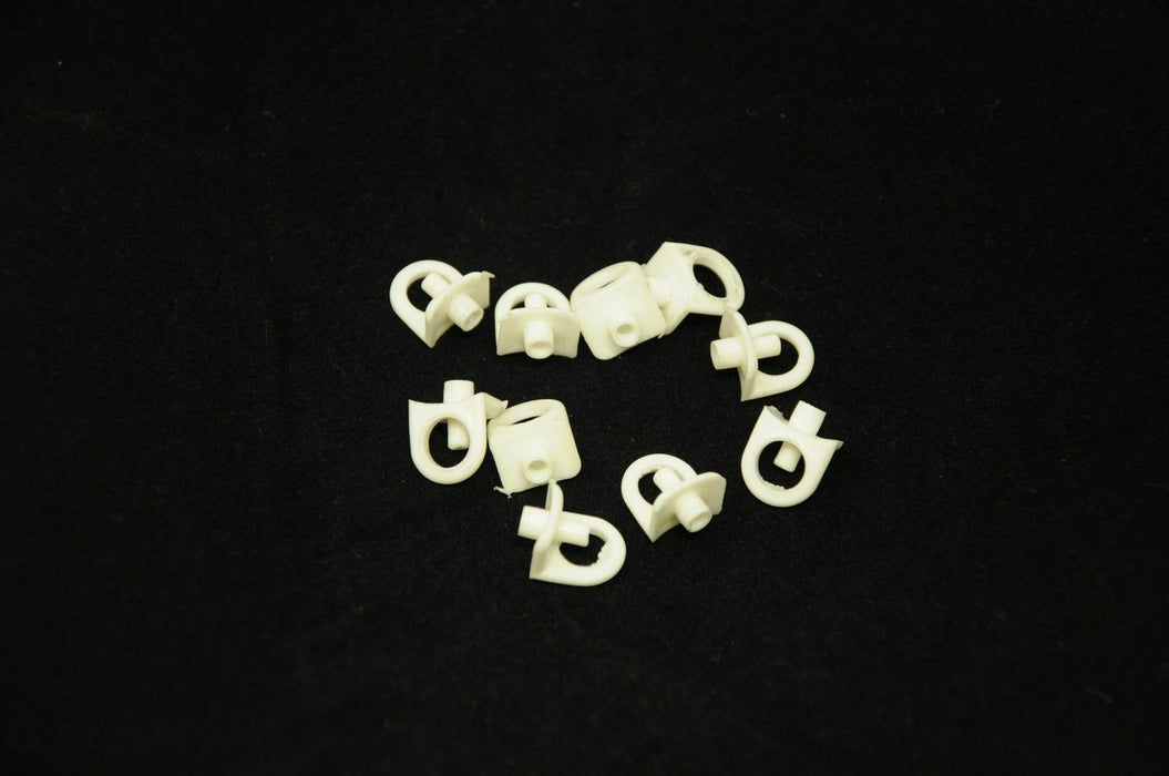 Moulton Cable Guide Clips Original 60’s Made Genuine New Old Stock White