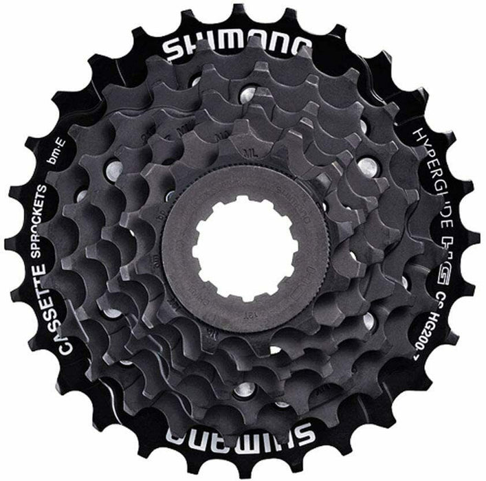 Genuine Shimano 7 Speed HG 200-7 12-28 Cassette Free Hub Cog Set New Stock