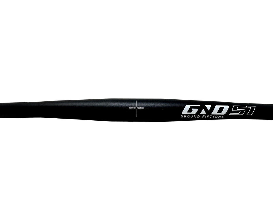 Ghost GND 51 Team 680mm 31.8 mm Alloy Matt Black MTB Flat Handlebars