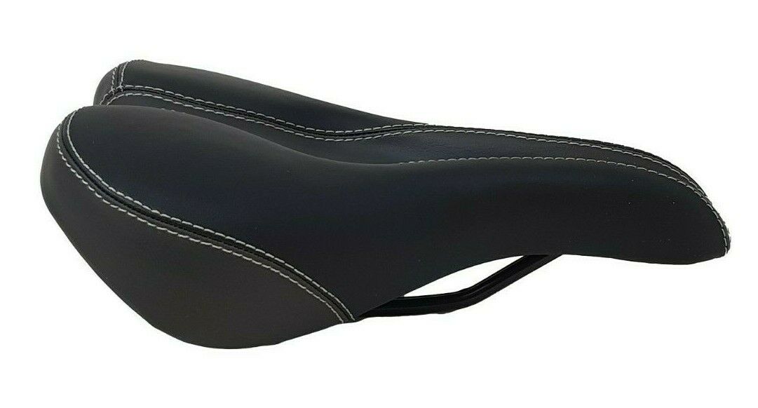 Adult Unisex Mountain Bike Padded Saddle 25cm x 17cm Seat Comes Ventilation Hole