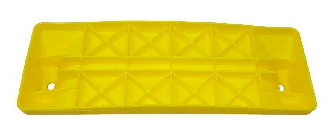 CHILDRENS OUTDOOR PLASTIC REPLACEMENT GARDEN SWING SEAT YELLOW 370MM X 135MM NEW