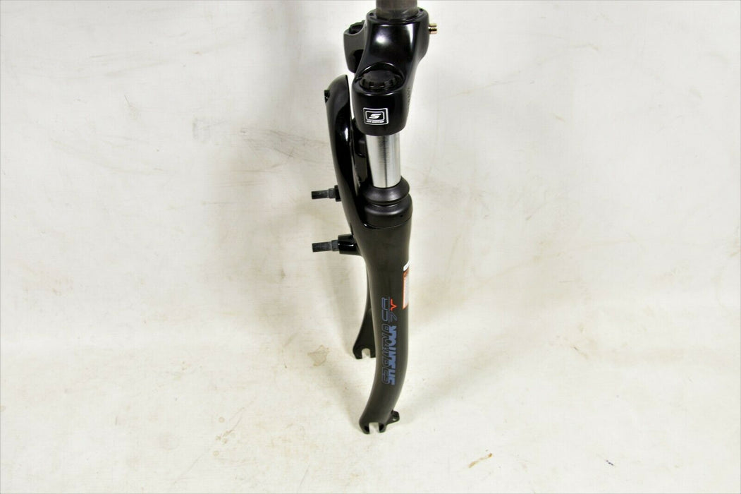 26" SUNTOUR CR-7 SUSPENSION FORK 1 1/8” THREADED 165MM V BRAKE ATB BIKE BLACK