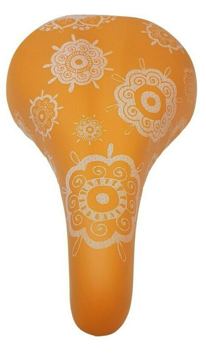 Raleigh Chic 2016 Junior Bike Saddle Orange Comfort Saddle, 20" , 24" Wheel New