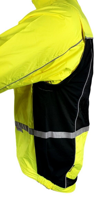 Wowoow Breathable Small Hi Viz Sports Jacket With Removable Sleeves