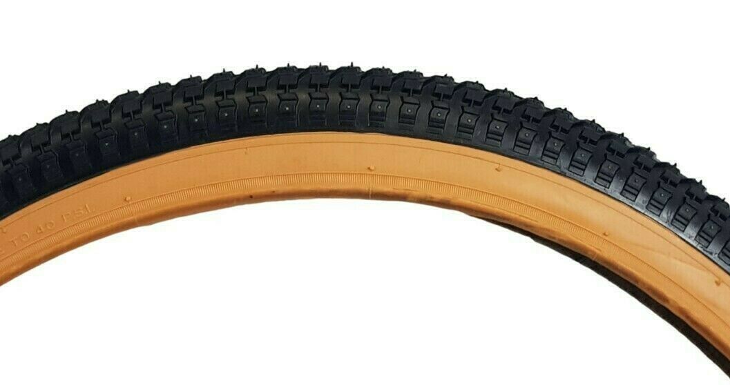 26 x 2.125 (57- 559) SnakeBelly Black Gumwall Raleigh Bomber/ Cruiser Bike Tyre