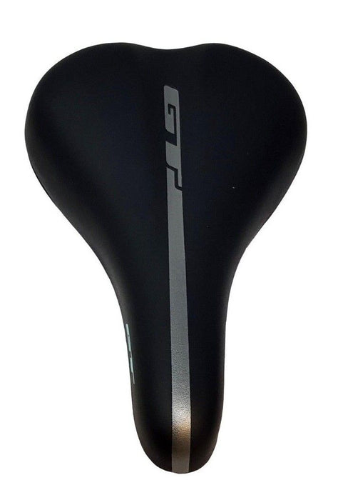 GT Junior MTB Bike Padded Saddle 230mm X 150mm Black