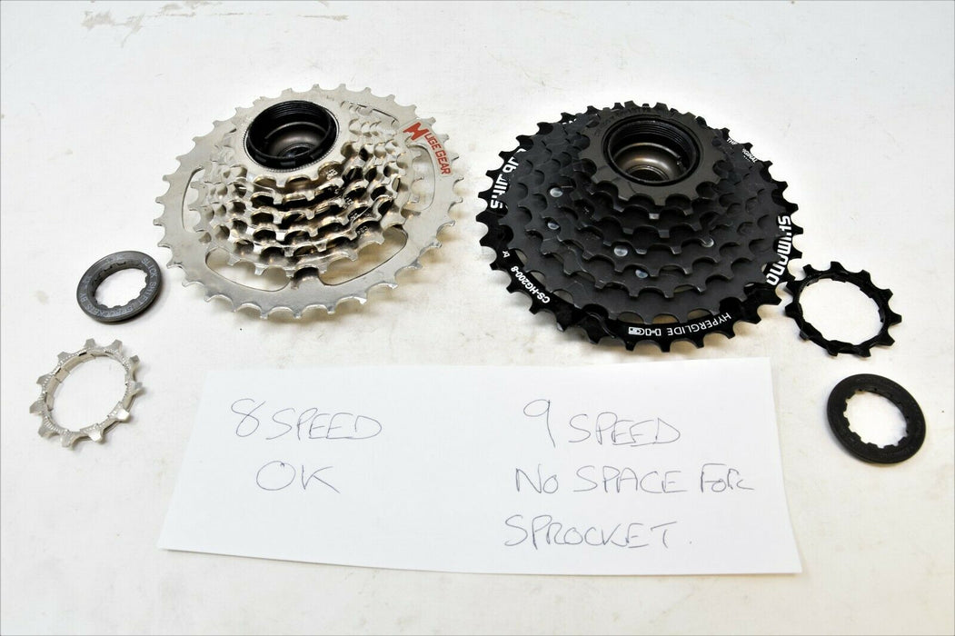 8 Speed MTB 10 spline Freehub Cassette hub body suit shimano/sram cassettes