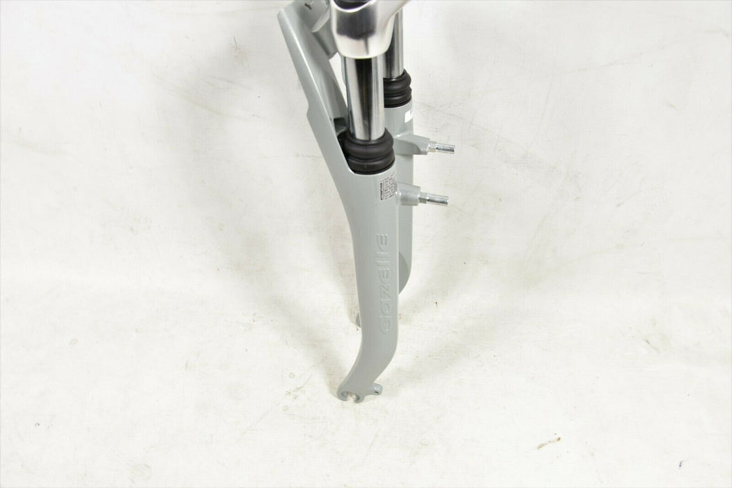 700C DUTCH HYBRID BIKE SUSPENSION FORK GAZELLE 1” STEERER 171MM V BRAKE SILVER