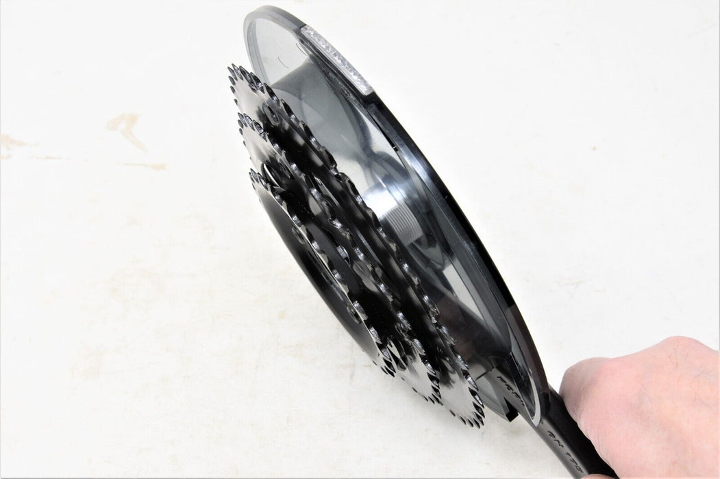 Easy Fit Reflective Bike Chainring Chain Guard For 42 - 46 Teeth Chainwheel