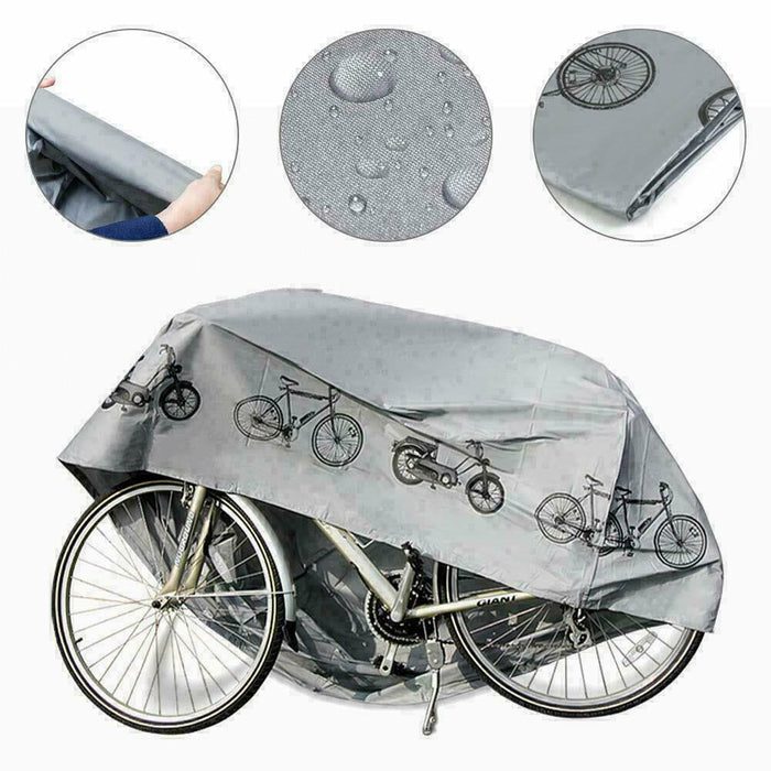 Scooter Cycle Waterproof Rain & Dust Bike Cover Storage Protection 205cm x 125cm