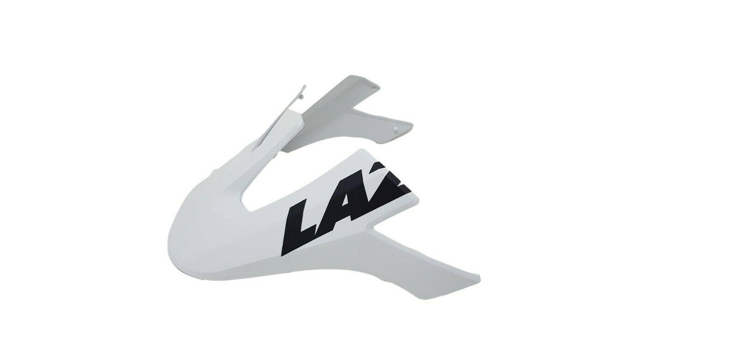 LAZER COYOTE BIKE HELMET REPLACEMENT PEAK WHITE SMALL / MEDIUM & LARGE