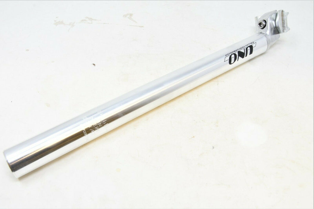 KALLOY UNO SEAT POST 30.8MM MICRO ADJUST VERY LONG 16" SADDLE STEM POST ALL BIKE