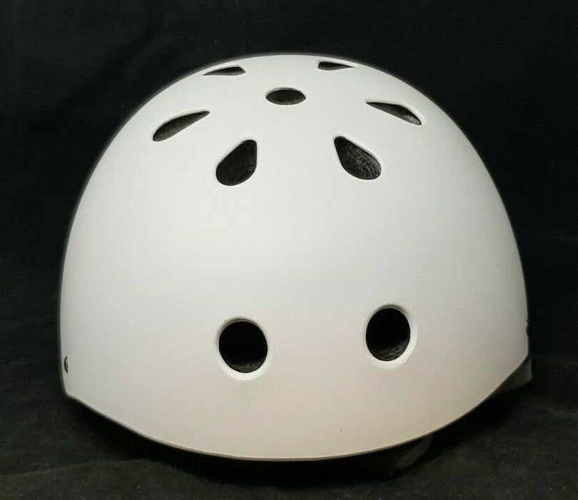 RALEIGH DB DIAMOND BACK BMX JUMP SKATE BIKE HELMET GLOSS WHITE MEDIUM 58 - 61CM