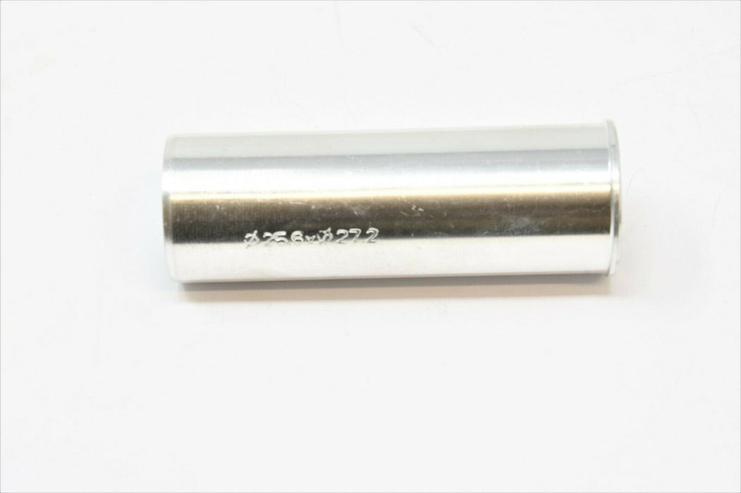 Alloy Bike Seatpost Shims 27.2mm To 25.6mm Saddle Stem Sleeve 80mm