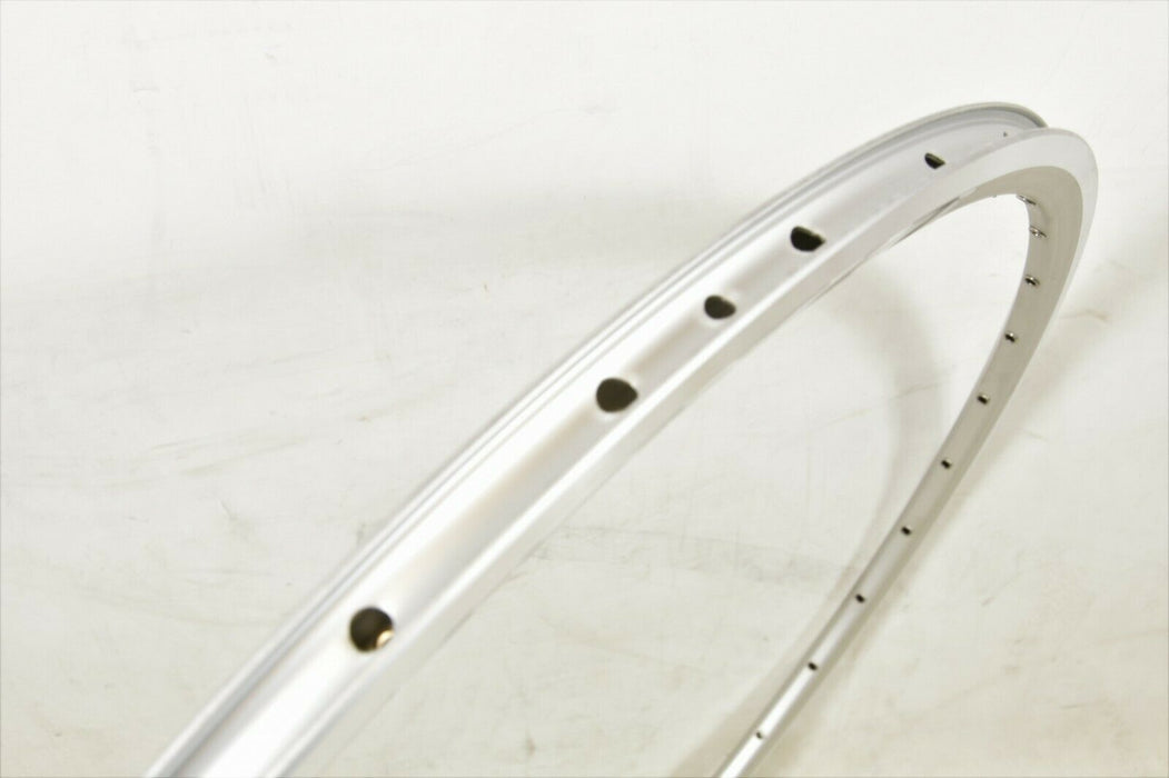 SILVER EXAL XR-3 ROAD BIKE RIM 700C (622 X 13) AERO 24MM EYELET DOUBLE WALL 32H