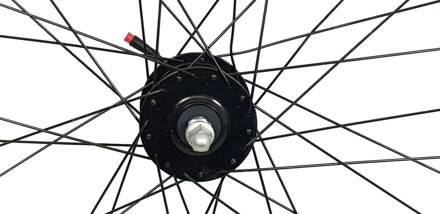 Pair 26" Sturmey Archer RX-RD3 Bike Wheels Front Generator Hub Wheel Solid Tyres