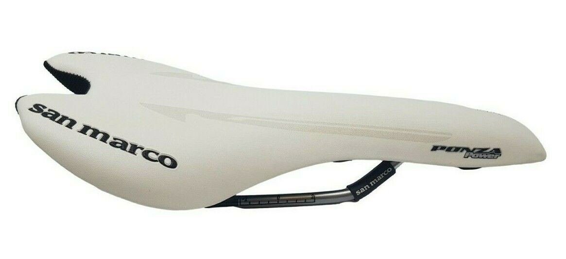 Dirty Ponza Power Downhill Mountain Bike - Fixie Saddle 277mm White