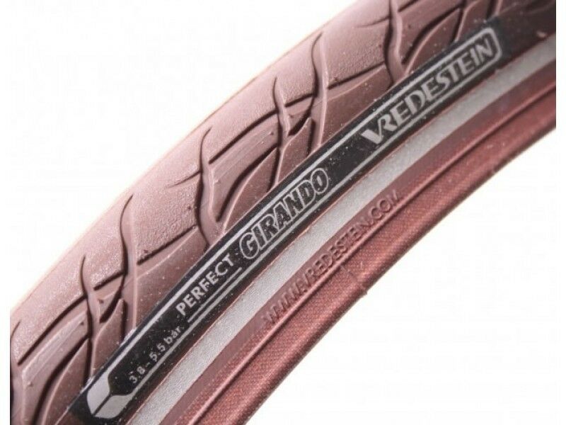 Vredestein Girando Perfect Tyre 700 X 47C, 47 - 622 Brown Dutch Bike Hybrid