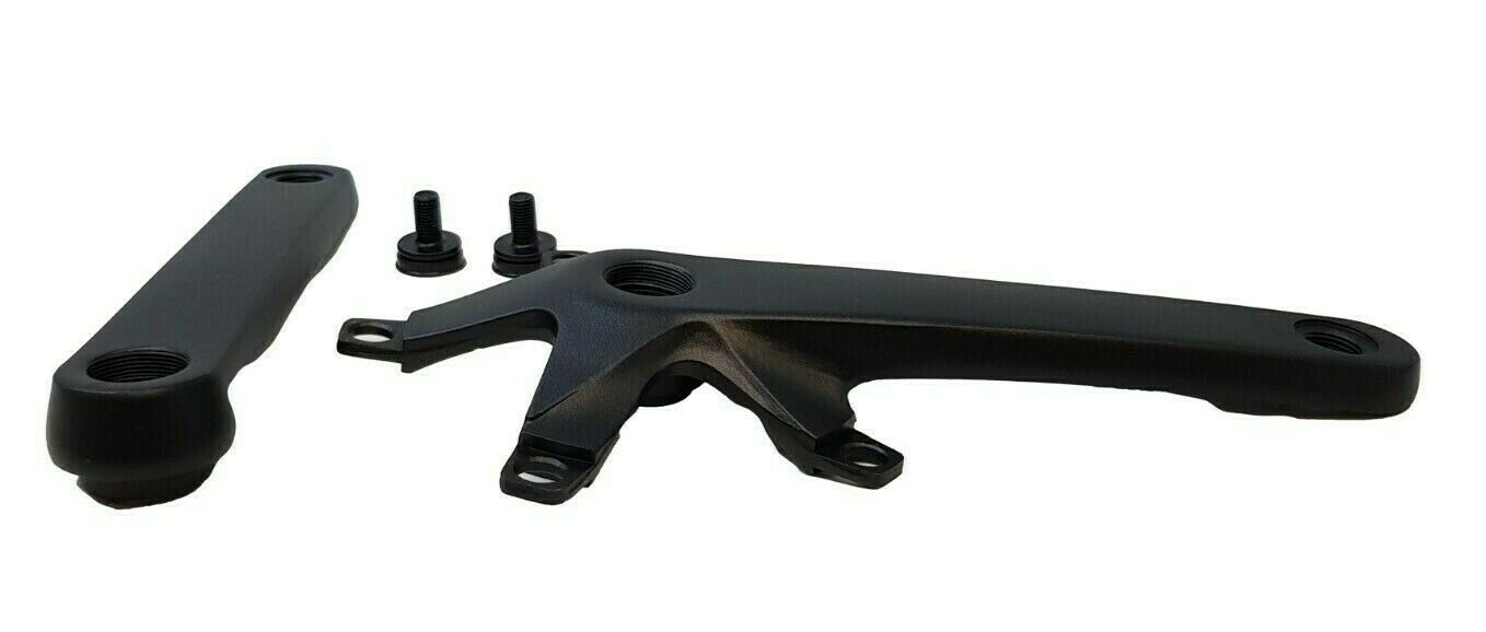 170MM SAMOX CRANK SET ALUMINUM MATT BLACK WITH 5 PIN SPIDER SPIDER ARM 130 BCD