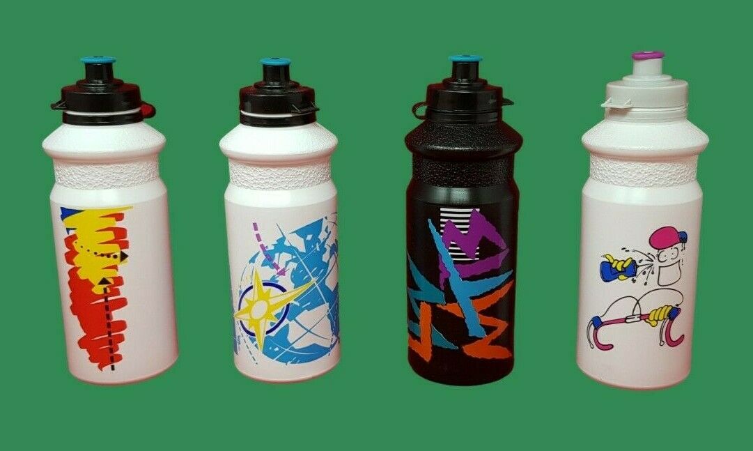 MEDIUM SIZE BIKE SPORTS ACTIVITY WATER BOTTLES - CHOOSE FROM 4 DIFFERENT DESIGNS