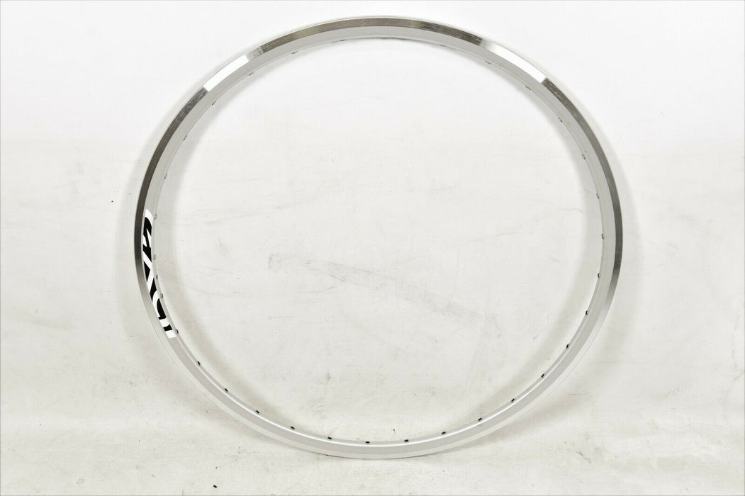 SILVER EXAL XR-3 ROAD BIKE RIM 700C (622 X 13) AERO 24MM EYELET DOUBLE WALL 32H