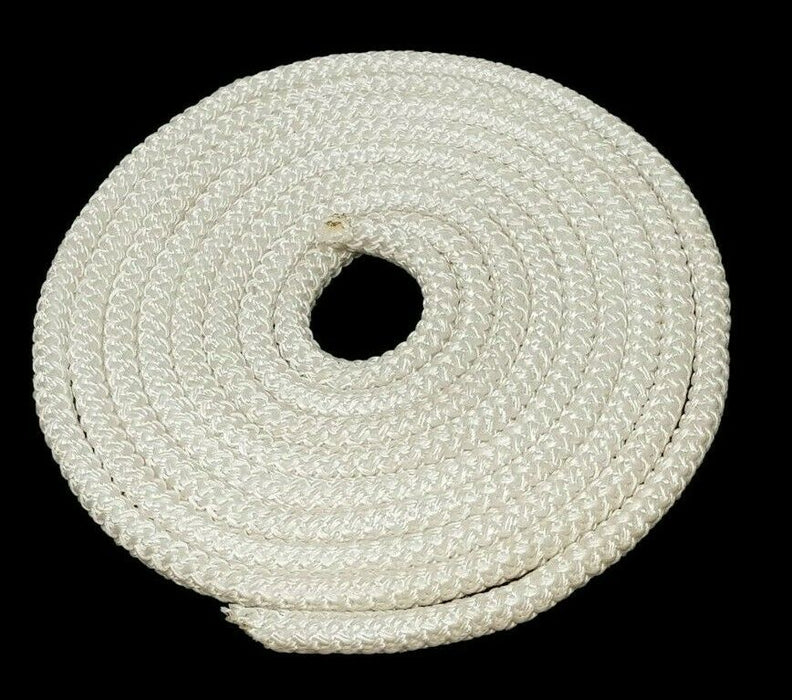 BRAIDED WHITE NYLON 3.6METRE ROPE GARDEN SWING CORD 3600MM X 10MM: CHOOSE 1 - 10