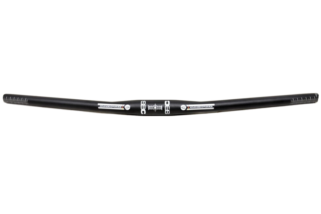 SBC Silverback Mtb 31.8mm Lightweight Alloy Butted Handlebars 680mm Wide Black