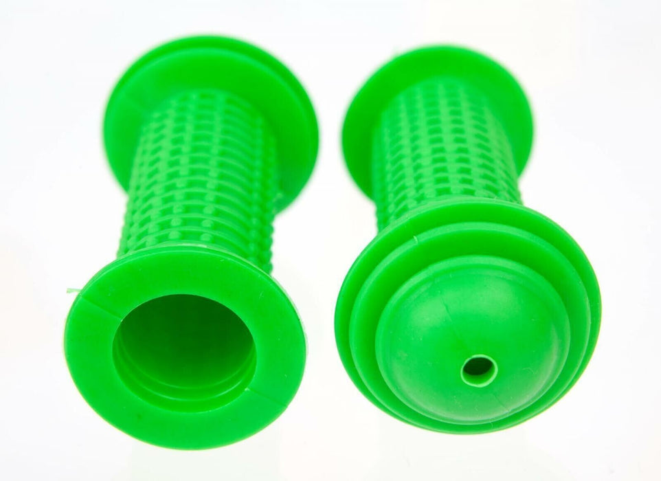 Green 90mm Bicycle Mushroom Style Knobbly Kid's Bike Handlebar Grips