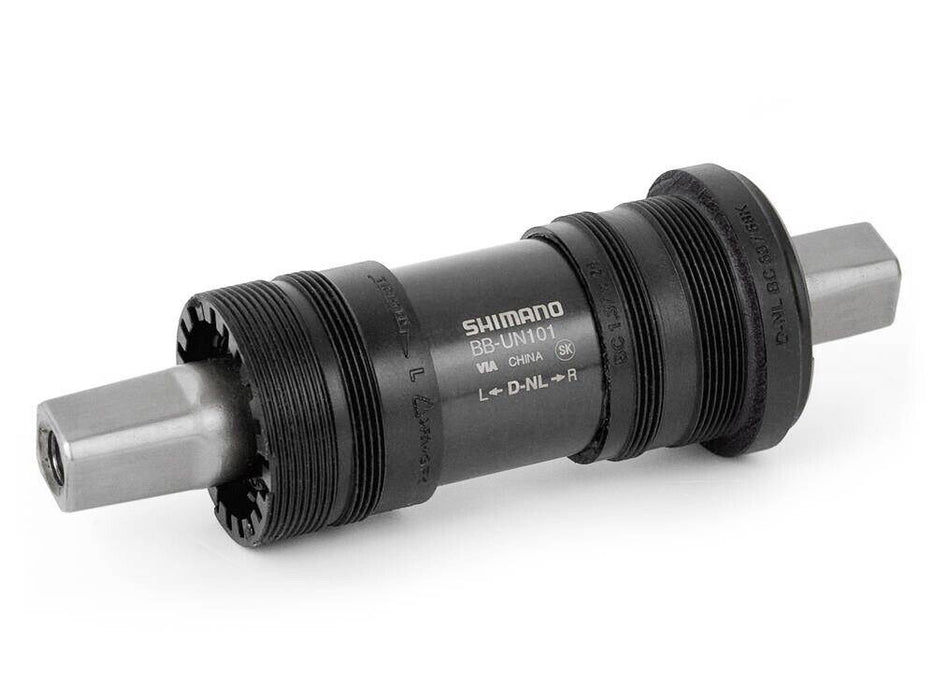 Shimano BB-UN101 68 X 122.5mm Square Taper Bicycle Bottom Bracket Black