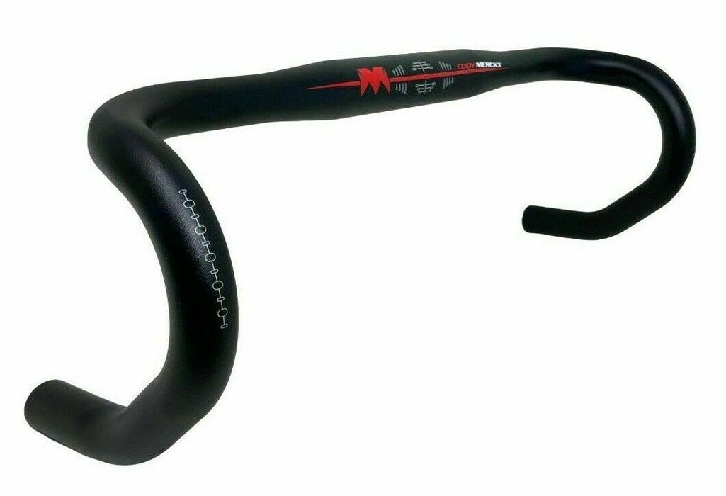 420mm Eddy Merckx 42cm Road Bike Drop Handlebars 31.8mm Aluminum Matt Black