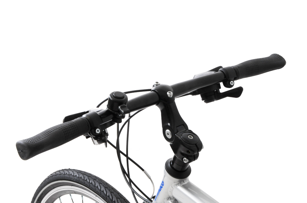 Ammaco Pathway X2 Mens Hybrid Bike 700c Wheel 21" Alloy Black 24 Speed Bicycle