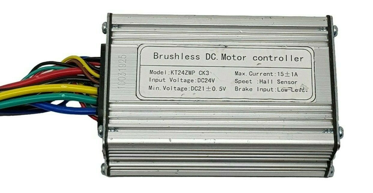 E BIKE BRUSHLESS DC. MOTOR CONTROLLER MODEL KT24ZWP - CK3 DC24V TYPE 2