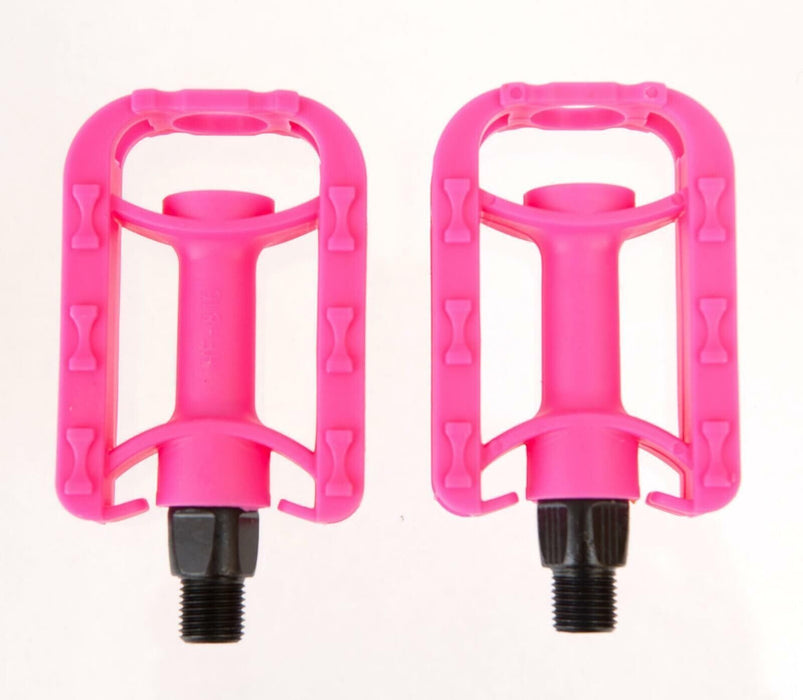 Pair 1/2" Child's Kids Small Bike Pedals - Pink